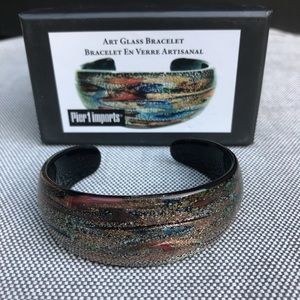 NWOT PIER 1 Art Glass Bracelet